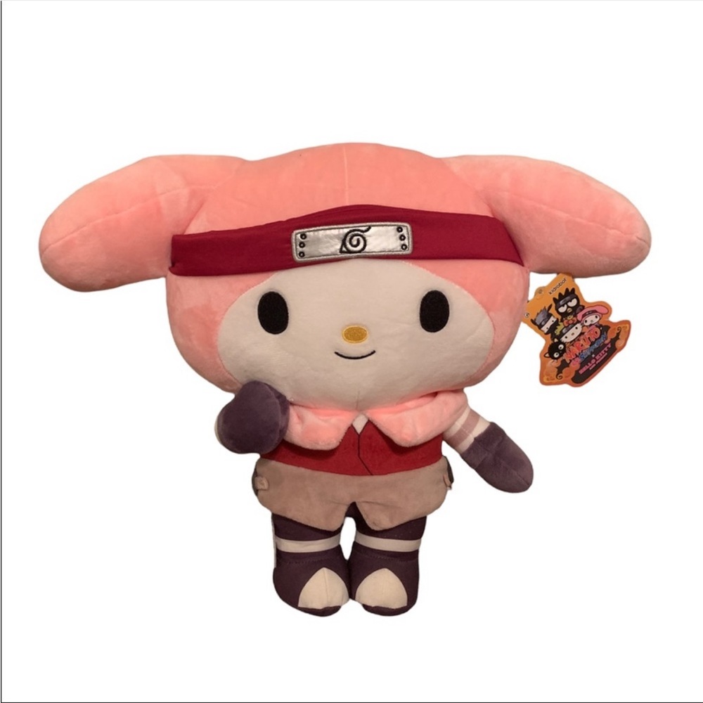 Naruto x Hello Kitty -My Melody 13” Plush Kidrobot Sanrio
